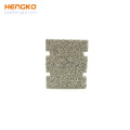 Hengko resistente a la corrosión de alta calidad 1 2 15 25 30 Micrón 316L Placa de filtro sinterizado de acero inoxidable de acero inoxidable para farmacéutico